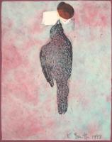 Kiki Smith BIRD WITH WAX STAMP Collage - Sold for $4,480 on 11-15-2025 (Lot 254).jpg